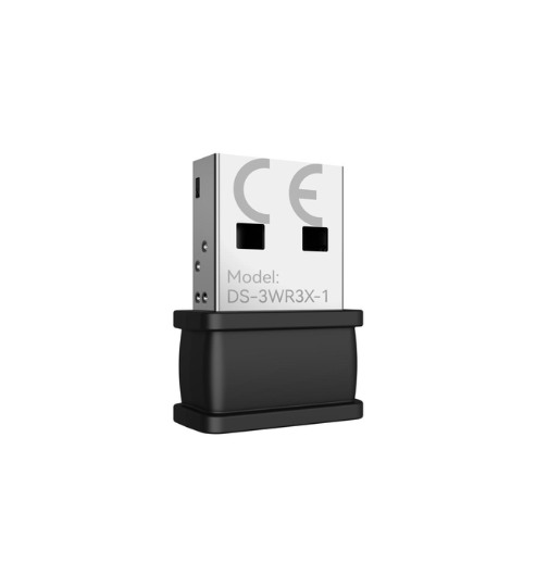 Adaptador USB nano Wi-Fi 6 Hikvision DS-3WR3X-1 para DVR y NVR