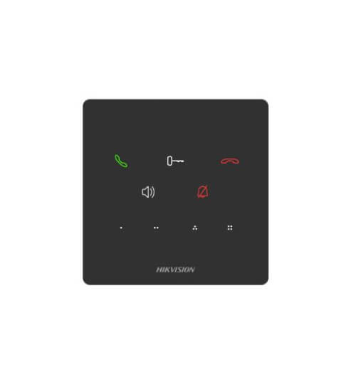 Anexo interior sin pantalla para videoportero Hikvision DS-KH6000-E1