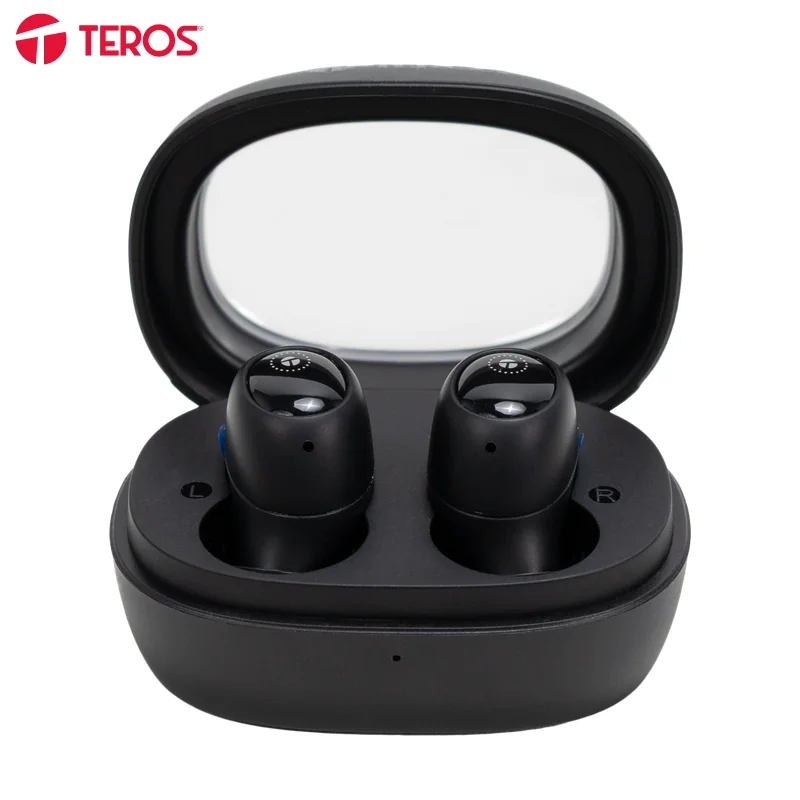 Audífonos inalámbricos Teros Roambeats Ear TE-80716N · Bluetooth 5.4 · ENC · Negro