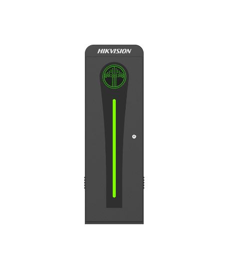 Barrera vehicular izquierda Hikvision DS-TMG320-ML/B · indicador LED · sin brazo