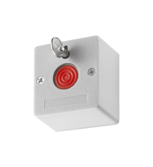Botón de pánico cableado Hikvision DS-PD1-EB