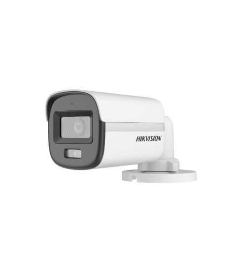 Cámara bullet Hikvision DS-2CE10KF0T-LFS · 5 MP ColorVu · 2.8 mm · IR 20 m · audio