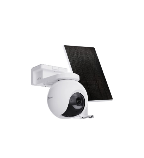 Cámara IP PT EZVIZ CS-CB8 · 4K · exterior · batería 10,400 mAh · panel solar