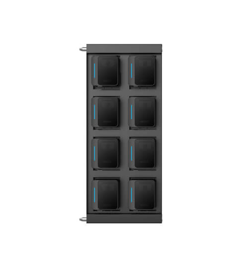 Cargador de 8 puertos para bodycam Hikvision DS-MDS003-E