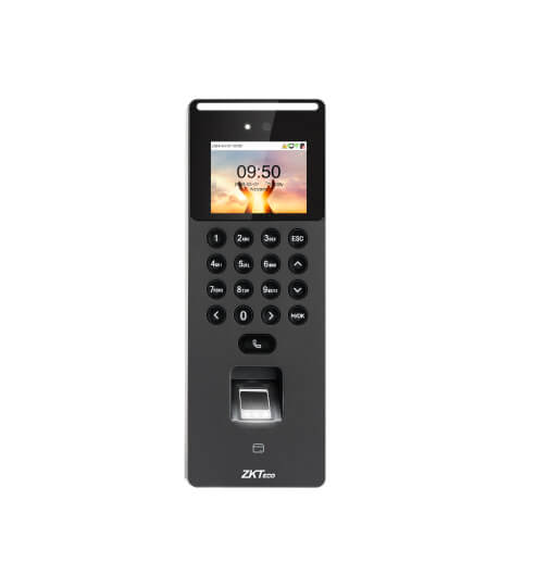 Control de acceso y asistencia ZKTeco SenseFace 2A · 1500 rostros · huella y tarjeta
