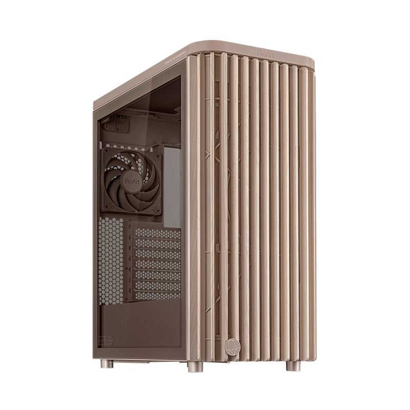 Case ASUS ProArt PA401 Wood Edition · ATX · beige