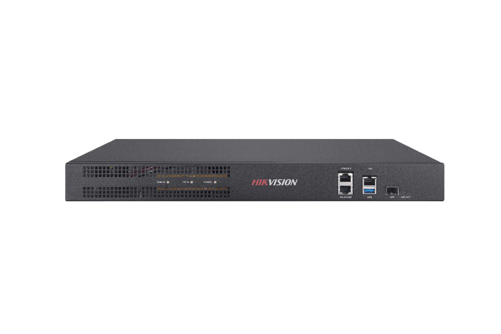 Decodificador de video Hikvision DS-6904UDI · 4 canales · 12 MP