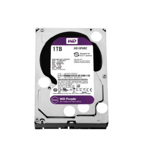 Disco duro WD Purple 1 TB para videovigilancia · SATA
