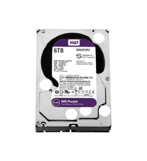 Disco duro WD Purple 6 TB para videovigilancia · SATA