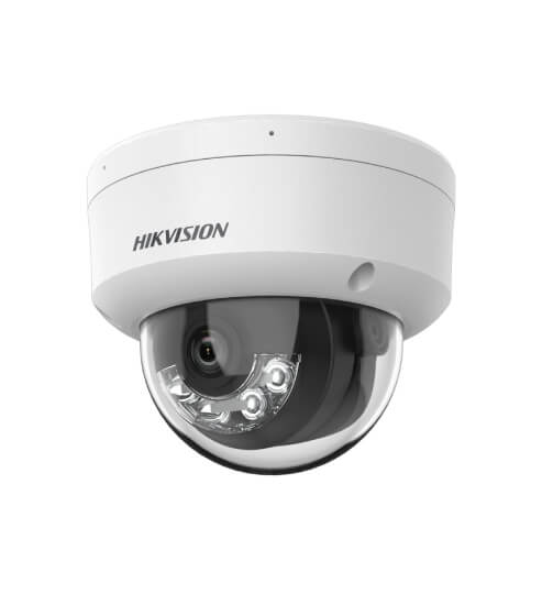 Cámara domo IP Hikvision DS-2CD1123G2-LIU · 2 MP · 2.8 mm · IR · audio