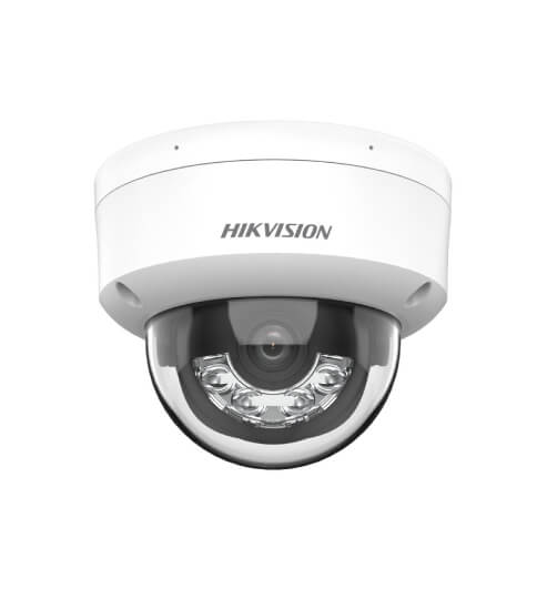 Cámara domo IP exterior Hikvision DS-2CD1143G2-LIU · 4 MP · 2.8 mm · IR