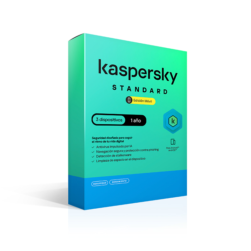Kaspersky Standard · 3 PC · 1 año