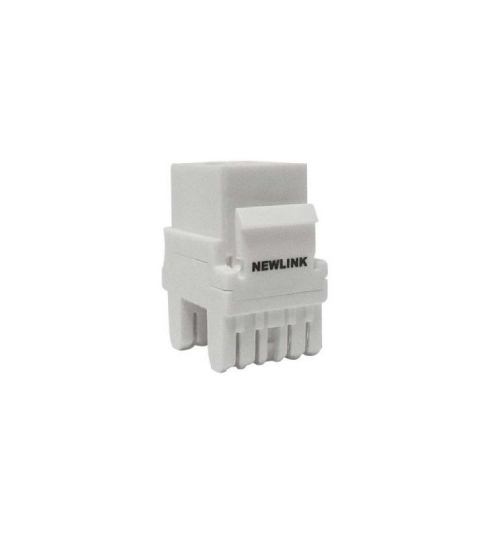 Keystone jack Cat6A Newlink 3667704 · tipo 100 · gris