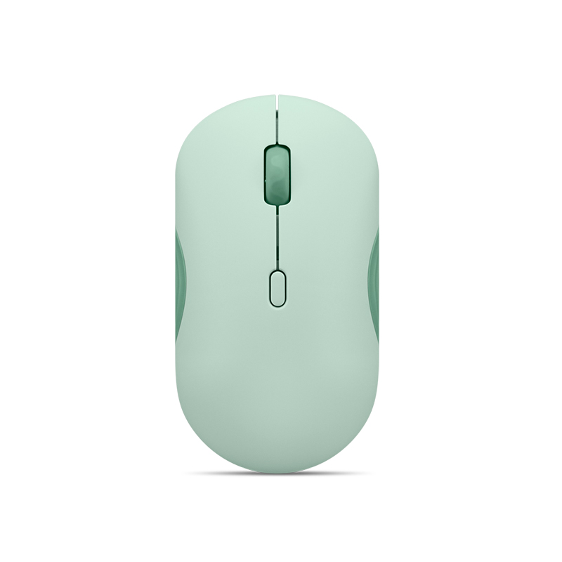 Mouse silencioso Lenovo 350 · Bluetooth · Verde musgo