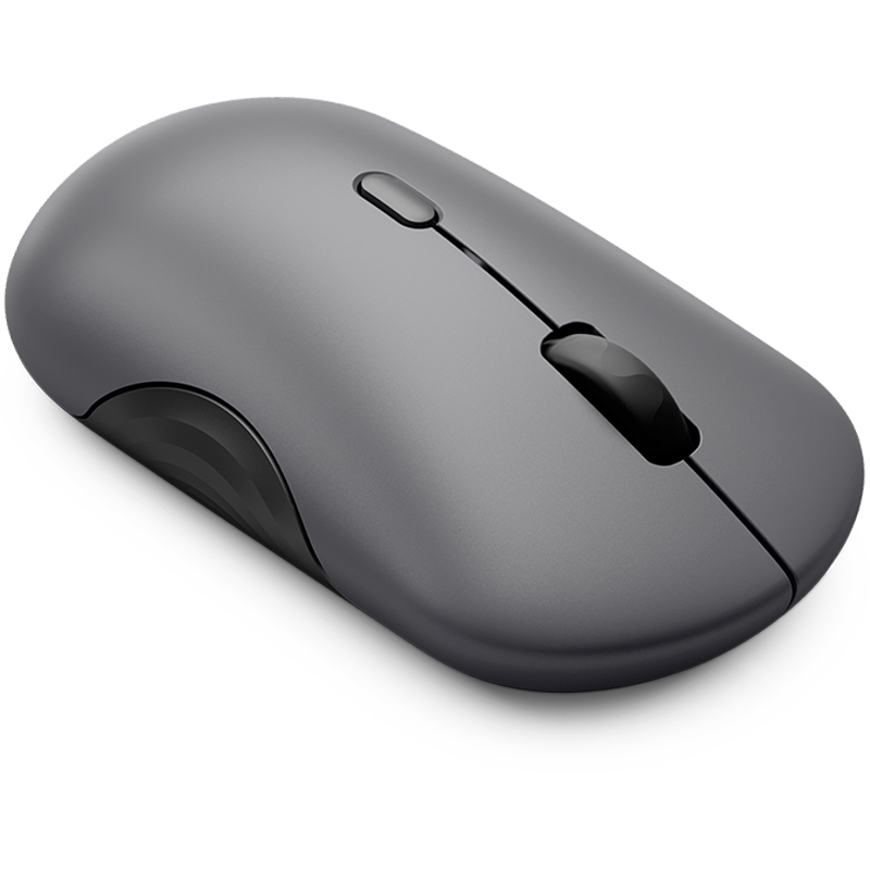 Mouse inalámbrico silencioso Lenovo 700 · Bluetooth 5.3 y 2.4GHz · 4000 DPI · Gris luna