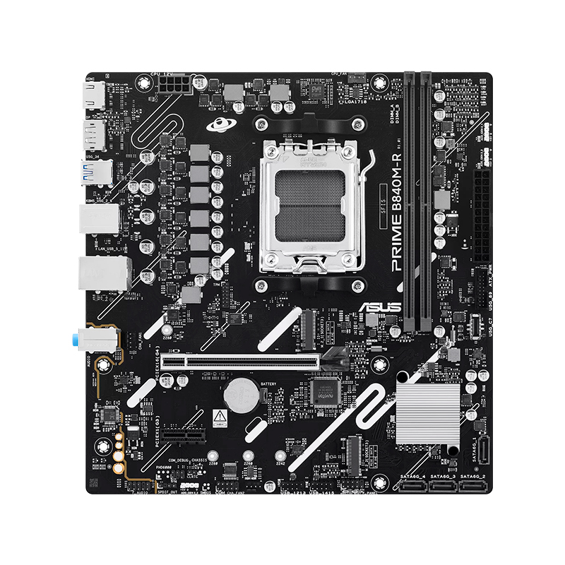 Placa madre ASUS Prime B840M-R · AM5 · DDR5 · Micro ATX