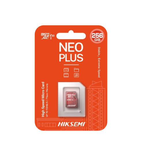 Tarjeta microSD Hiksemi Neo Plus · 256 GB