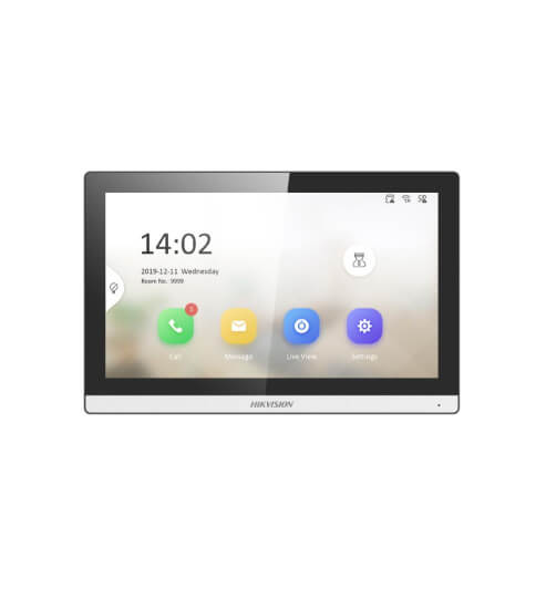 Monitor de videoportero Hikvision DS-KH6350-WTE1 7" · Para interior · WiFi
