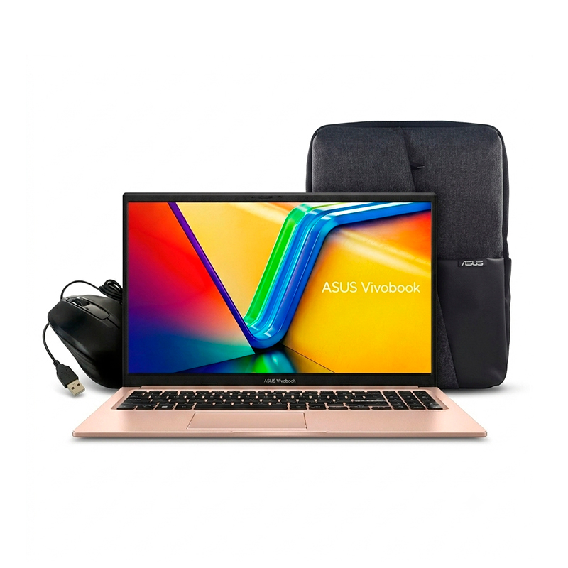 Laptop ASUS Vivobook Go 15 E1504FA 15.6" · Ryzen 5 · 8 GB RAM · SSD 512 GB · Sin sistema operativo