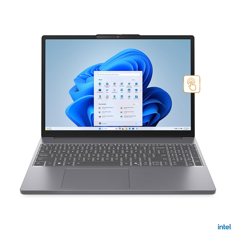 Laptop Lenovo IdeaPad Slim 3 táctil · Core i5-13420H · 16 GB RAM · 512 GB · Sin sistema operativo