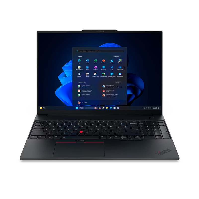 Laptop Lenovo ThinkPad E16 Gen 3 16" · Core Ultra 7 255H · 16 GB RAM · SSD 1 TB · Windows 11 Pro