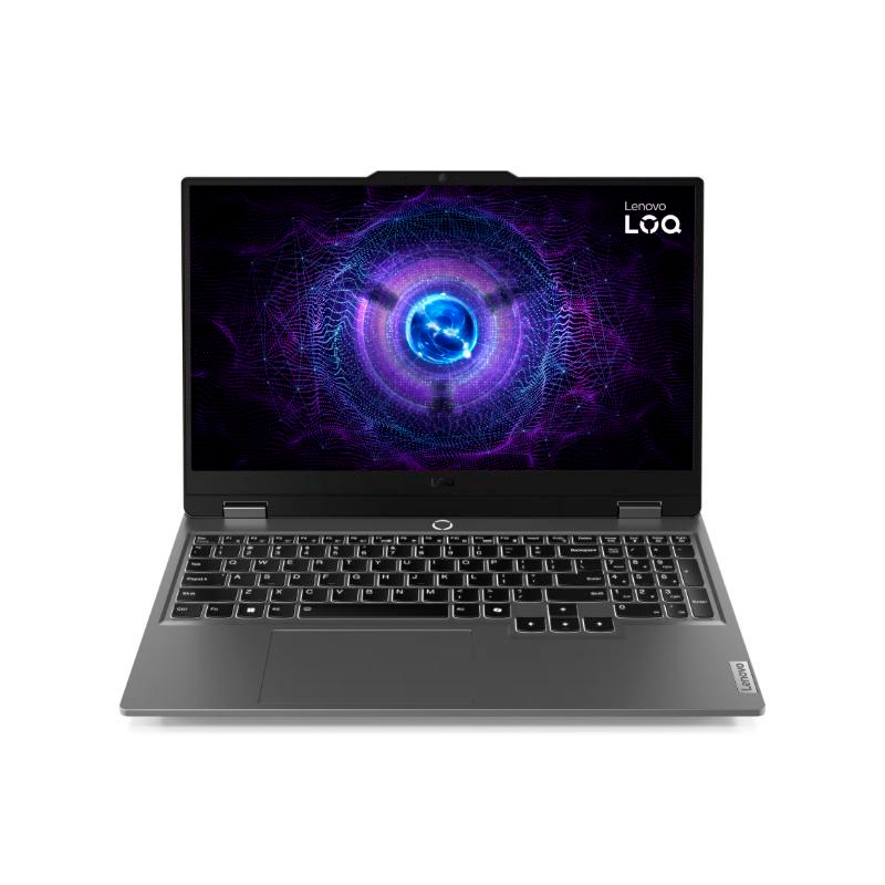 Laptop gamer Lenovo LOQ 15 · Core i5-13450HX · 16 GB RAM · 512 GB · RTX 3050 · Sin sistema operativo