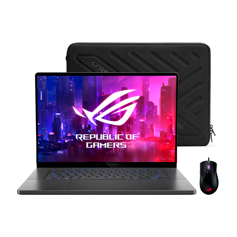 Laptop gamer ASUS ROG Zephyrus G16 GU606AP 16" · Core Ultra 9 386H · 16 GB · SSD 1 TB · Video 8 GB