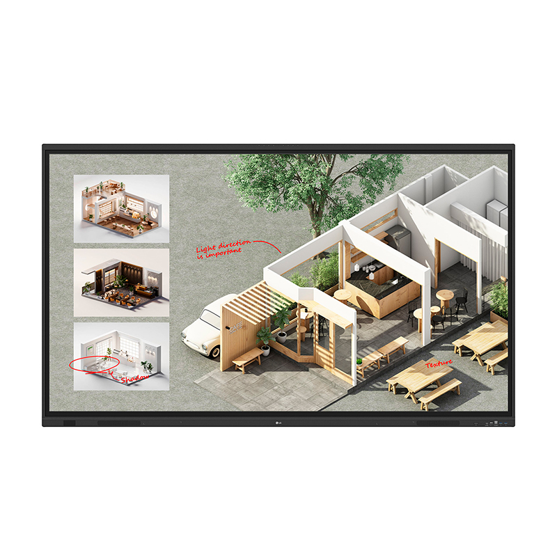 Pantalla interactiva LG CreateBoard Standard 86TR3DQ-B 86" · UHD · Táctil