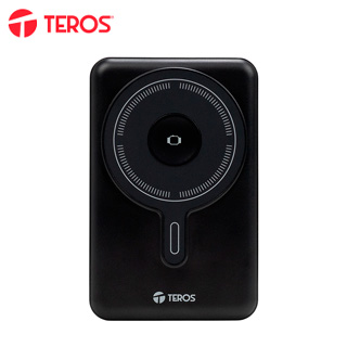 Power bank Teros TE-7060N · 10000 mAh · Carga inalámbrica magnética