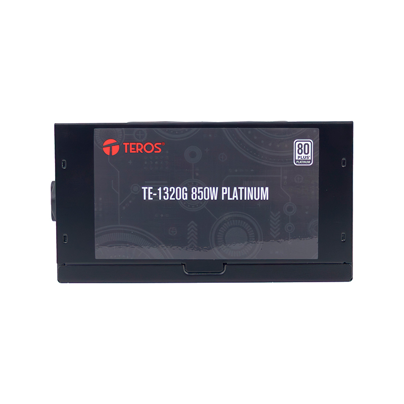 Fuente de poder Teros TE-1320S · ATX · 850W · 80 Plus Platinum · full modular