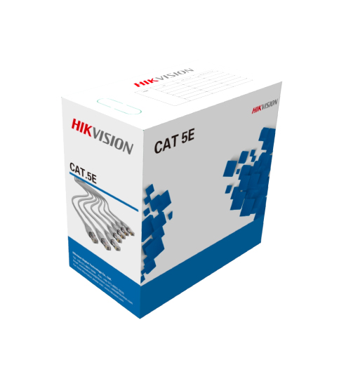 Rollo de cable UTP Hikvision Cat 5e · 4 pares