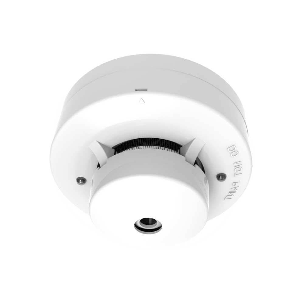 Sensor de humo cableado Hikvision DS-PDSMK-4 · 4 hilos