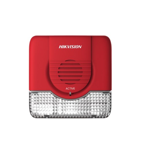 Sirena con luz estroboscópica convencional Hikvision HF-CSS1 · 2 hilos