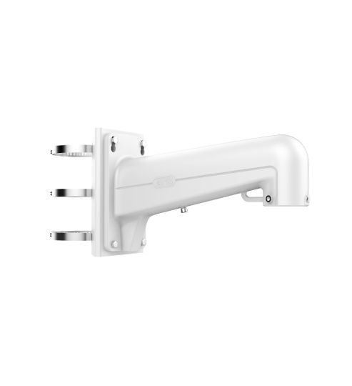 Soporte metálico de poste Hikvision DS1602ZJ-Pole para cámara PTZ