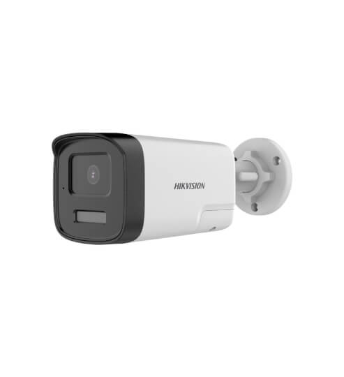 Cámara tubo Hikvision DS-2CE17D0T-LXTS · 2 MP · 2.8 mm · IR 40 m · audio 2 vías y sirena