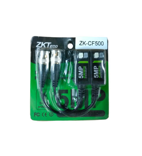 Video balun ZKTeco CF500 · 4K · Par